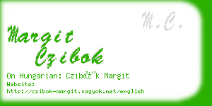 margit czibok business card